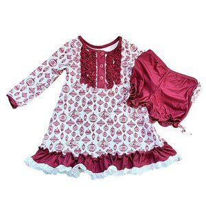 SweetHoney Holiday Ornaments Nightgown & Shorts